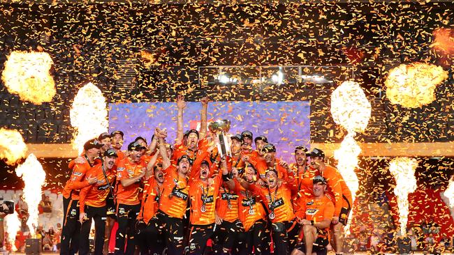 Perth Scorchers won the Final in front of a poorly-attended Marvel Stadium. Picture: Getty Images