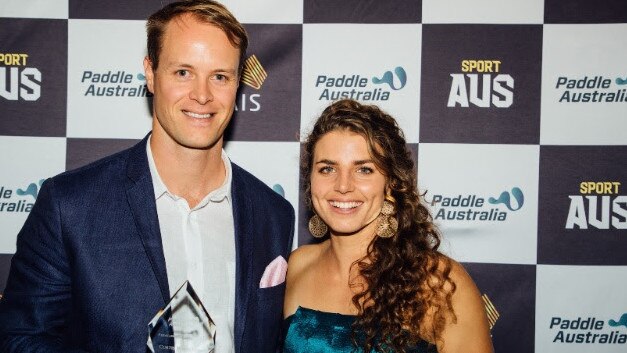 Jessica Fox at the Australian Paddle awards earlier this year.