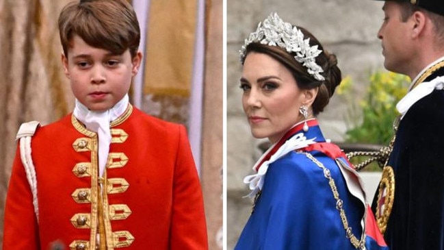 The Prince and Princess of Wales could be about to make a huge mistake regarding Prince George. Pictures: Gareth Cattermole/Pool/AFP, Jeff Spicer/Getty Images