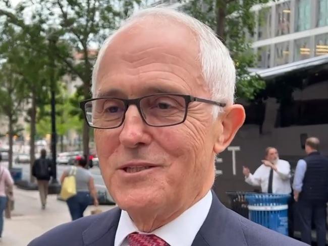 Former PM Malcolm Turnbull hit back at the Liberal Party.