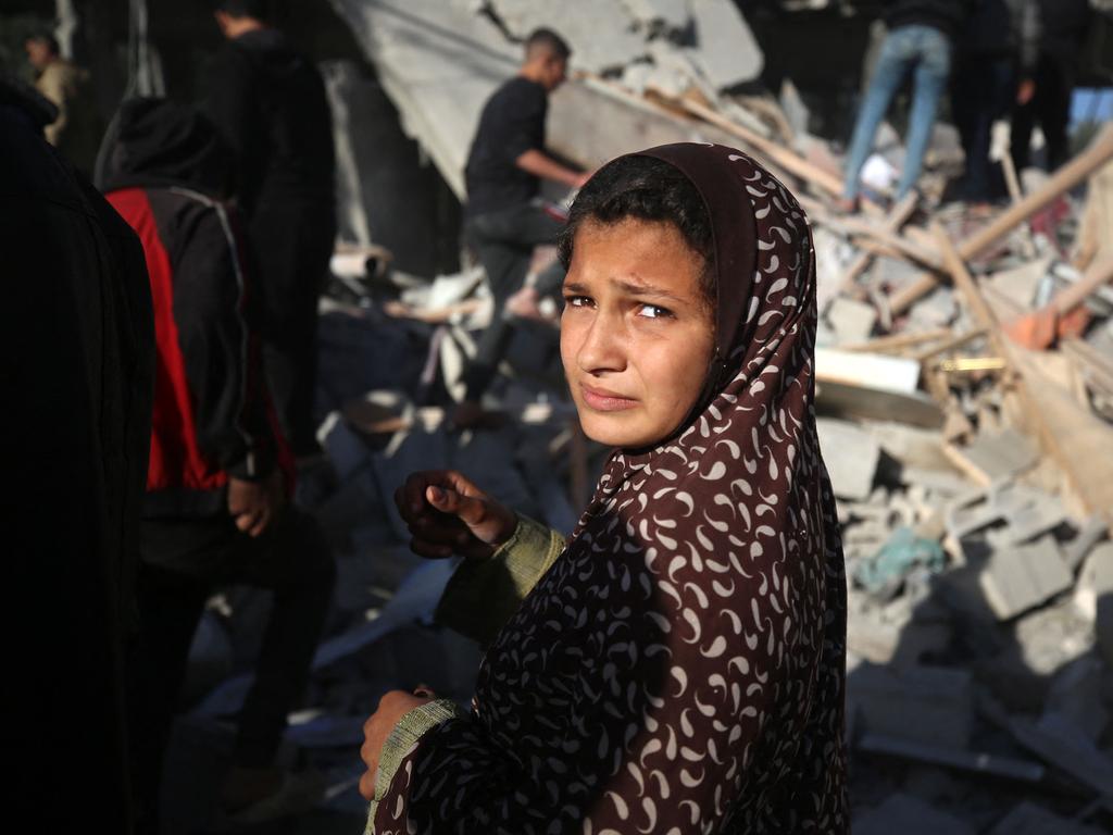 The people of Gaza face unrelenting attacks. Picture: AFP