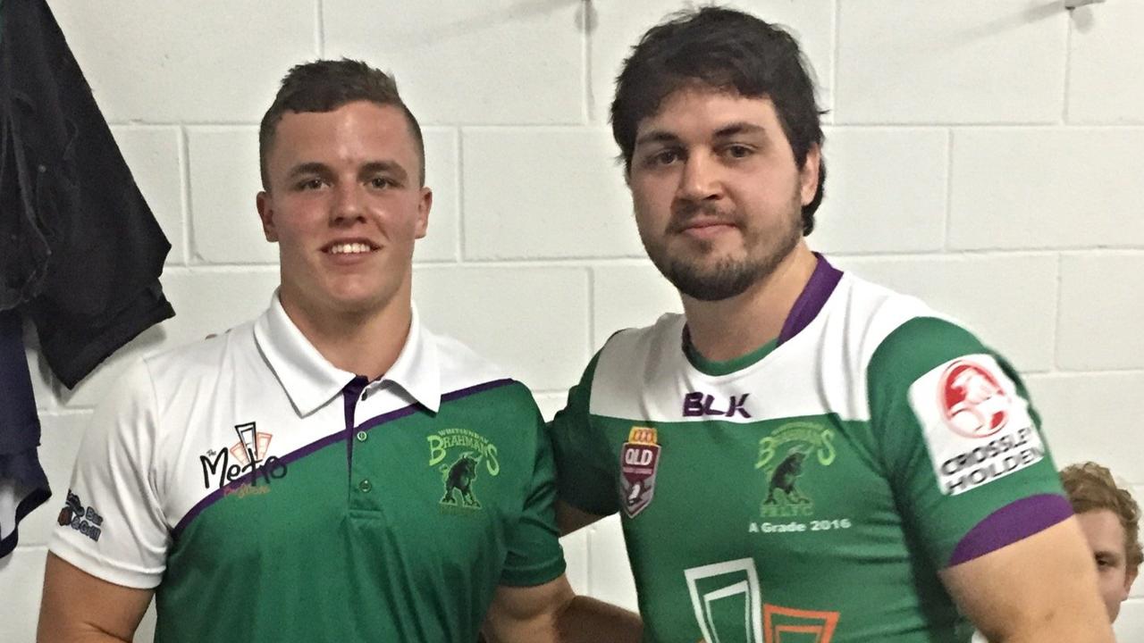 Kai O'Donnell made his Whitsunday Brahmans A-grade debut in 2016. On Saturday he will start on the bench for the Canberra Raiders against the Melbourne Storm.