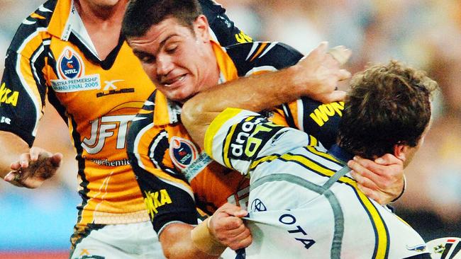 The Tigers’ 2005 triumph was almost too much for Heighington. (James Horan)