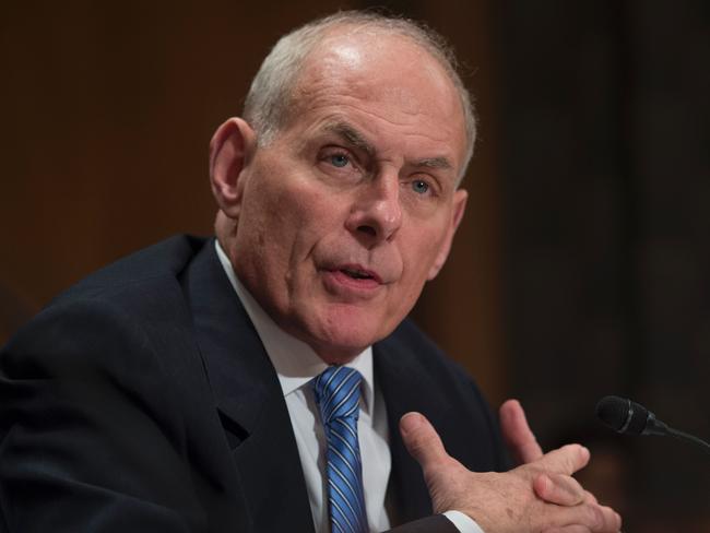 Secretary of Homeland Security John Kelly has stepped in to approve the entry of Green Card holders into the US. Picture: AFP