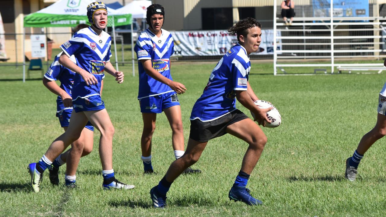 Roma Cities v South Burnett U16. Adrian Vowles Cup 2020.