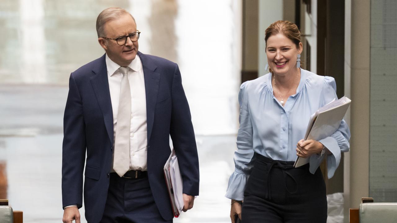 Prime Minister Anthony Albanese and Housing Minister Julie Collins say the funding will be a huge support to millions of Aussies. Picture: NCA NewsWire / Martin Ollman