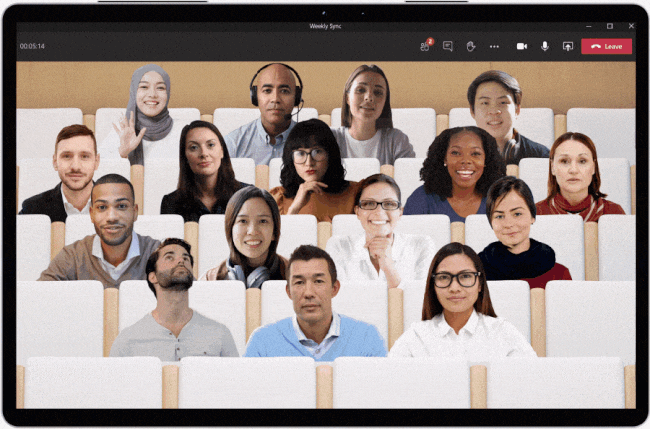 Together Mode in Microsoft Teams