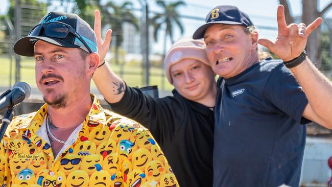 North Queensland locals rallied their LandCruisers for a cruise for Cody Wilson in a bid to bring the 18-year-old some joy as he undergoes treatment for cancer in Townsville. Picture: Brooke Pohlmann/Paddock Portraits Photography