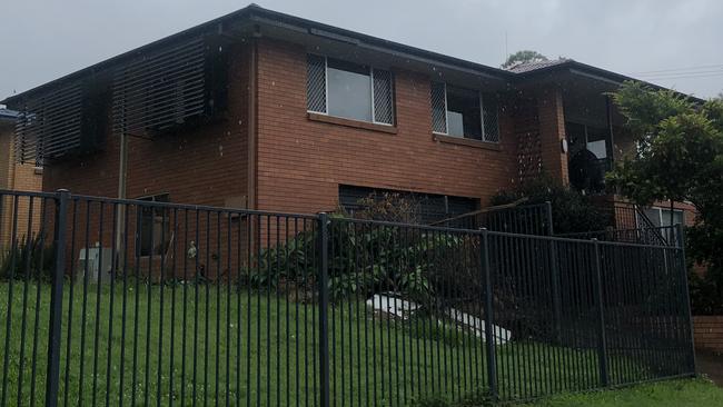 A 25-year-old tradie was electrocuted while working in the ceiling of this Everton Park home.