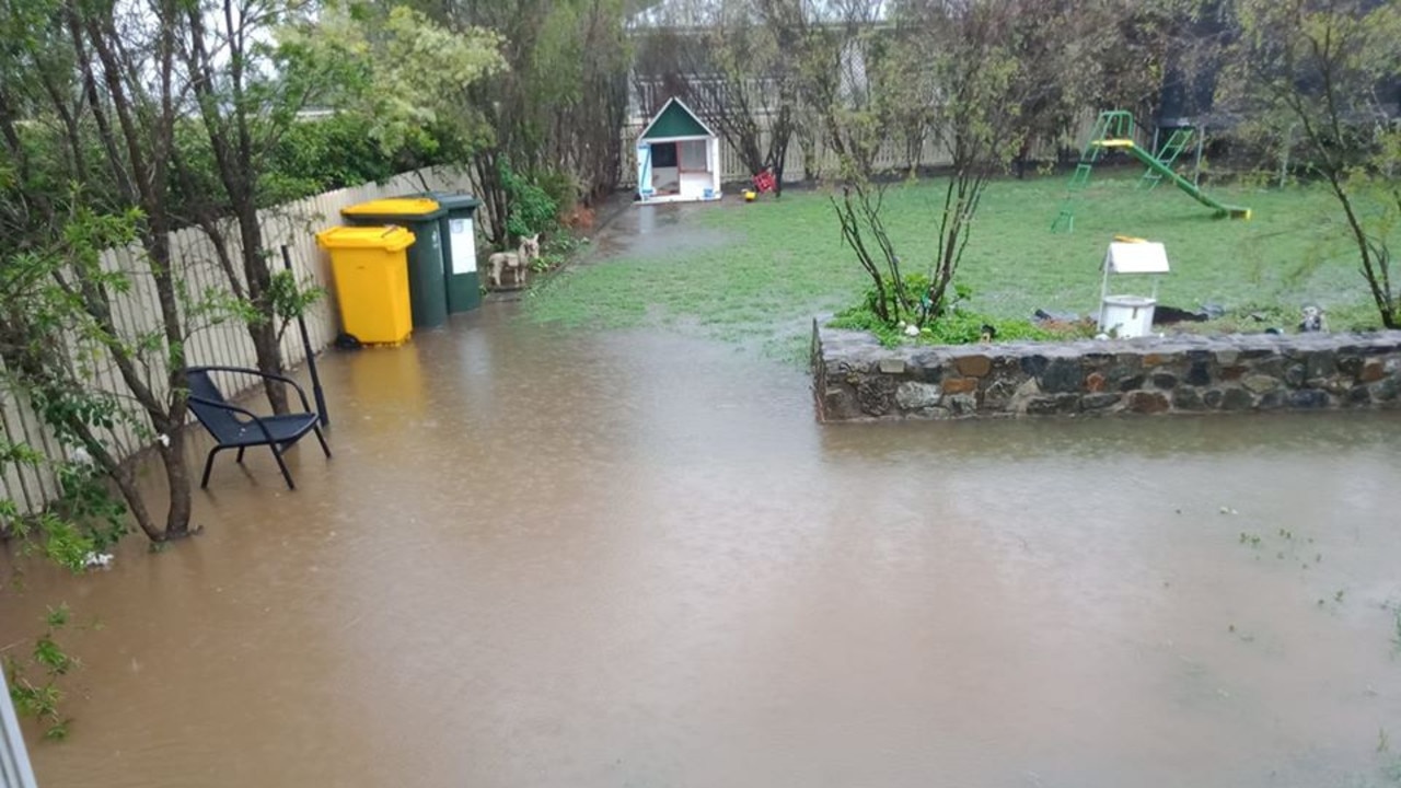 FLASH FLOODS: William Street near the hospital / Kelly Kirstenfeldt