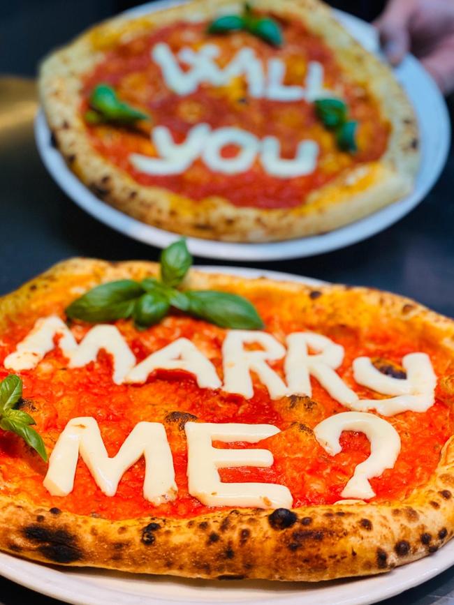 Pizza proposal at Antica Pizzeria in the city. Picture: Supplied