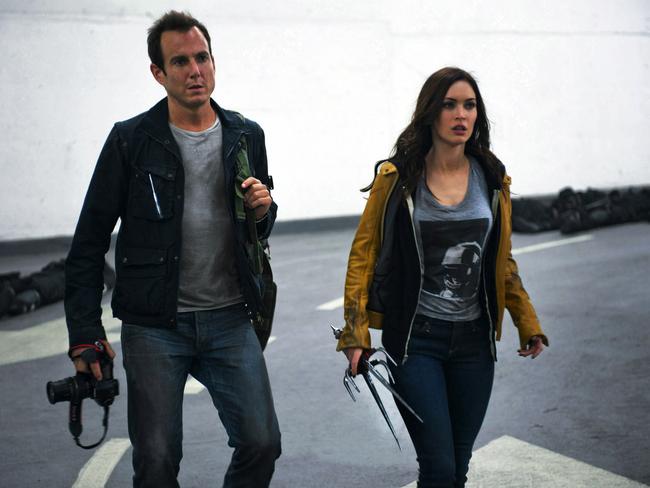 Will Arnett and Megan Fox star in Teenage Mutant Ninja Turtles.