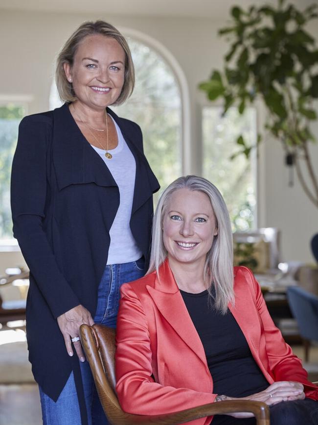 Kate Vale and Marisa Warren head ALIAVIA Ventures, which focuses on early-stage capital investing in the US and Australia. Picture: Supplied