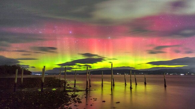 Aurora viewed from Howden. Pic: Sophie Fazackerley.