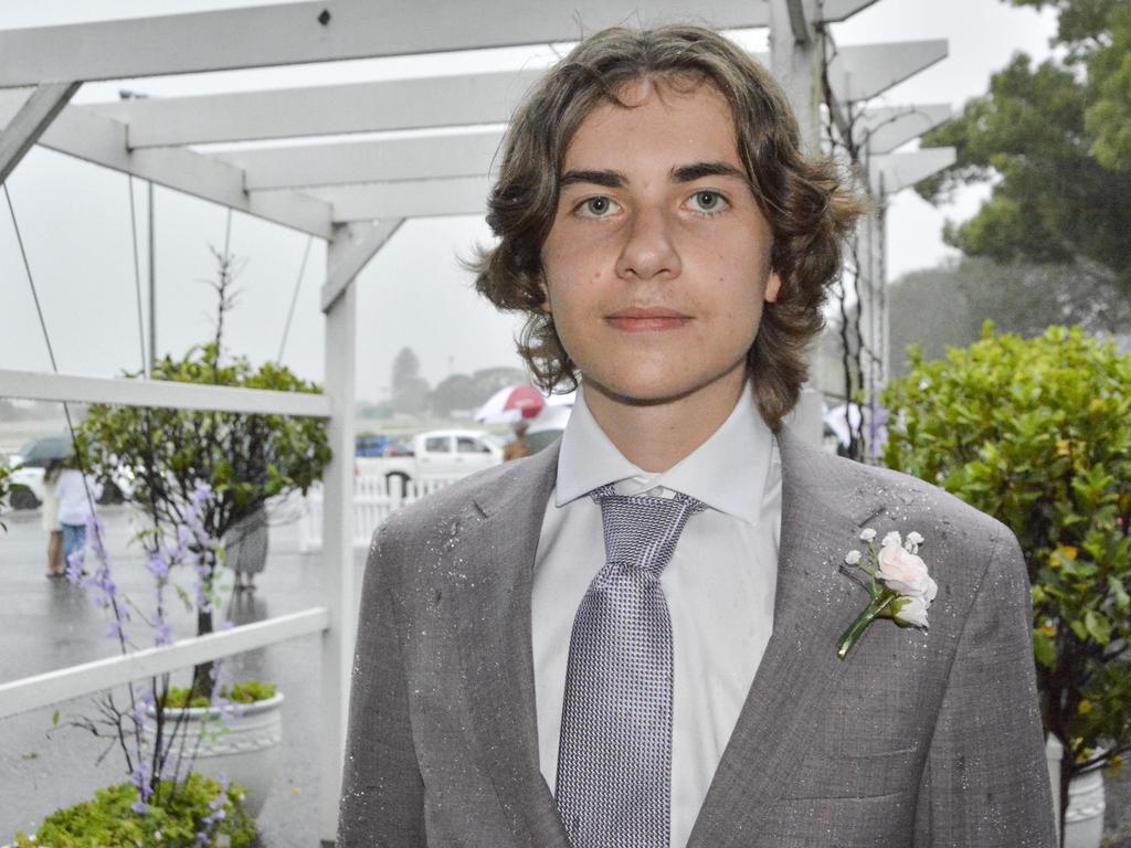 Nick Chapman at Wilsonton State High School formal at Clifford Park Racecourse, Wednesday, November 13, 2024. Picture: Tom Gillespie