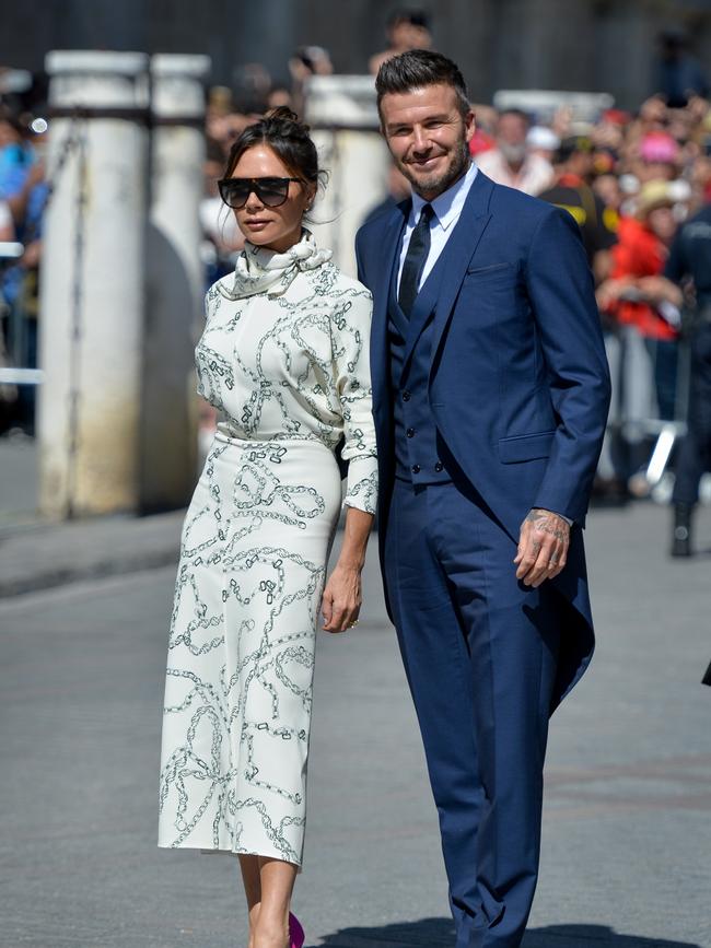 The friendship between the Beckhams and Sussexes has cooled. (Photo by Aitor Alcalde/Getty Images)