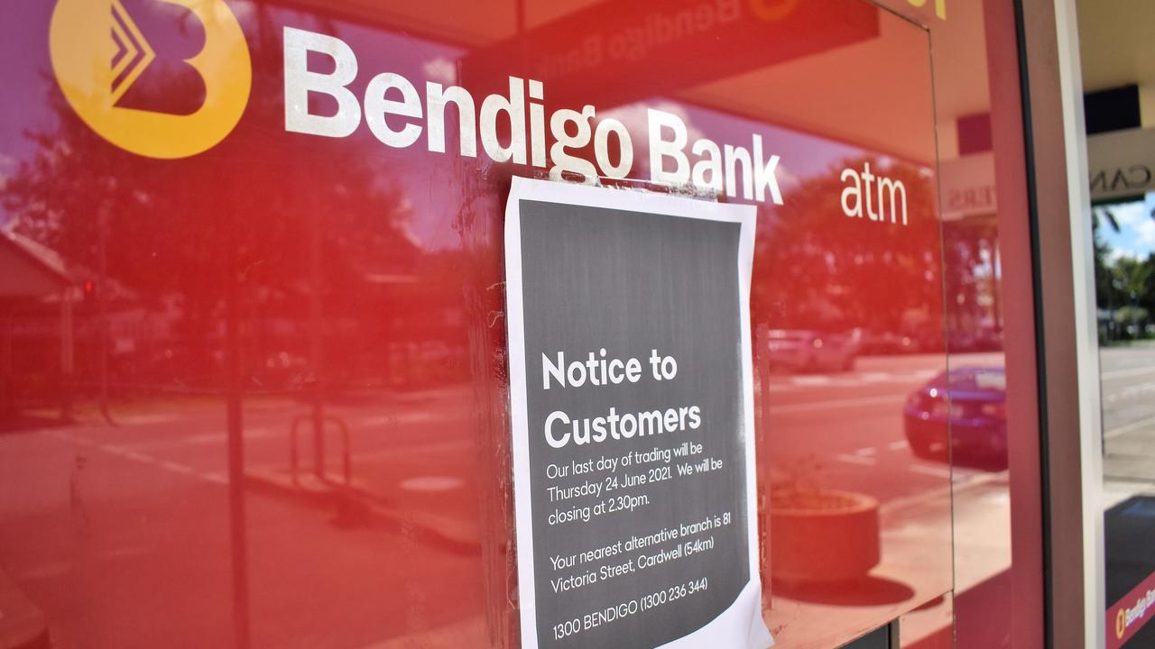 Bendigo Bank has ordered staff back to the office two days per week. Picture: Cameron Bates