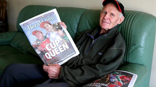 Paddy Payne at home in Miners Rest. Picture: Tim Carrafa