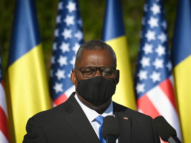 US Defence Secretary Lloyd Austin has tested positive for Covid-19 and was exhibiting ‘mild symptoms’. Picture: AFP