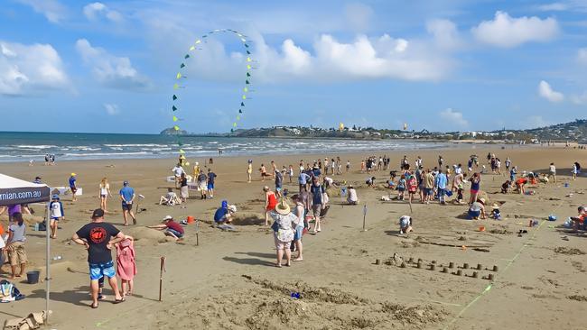 Great Australia Day Beach party at Yeppoon.