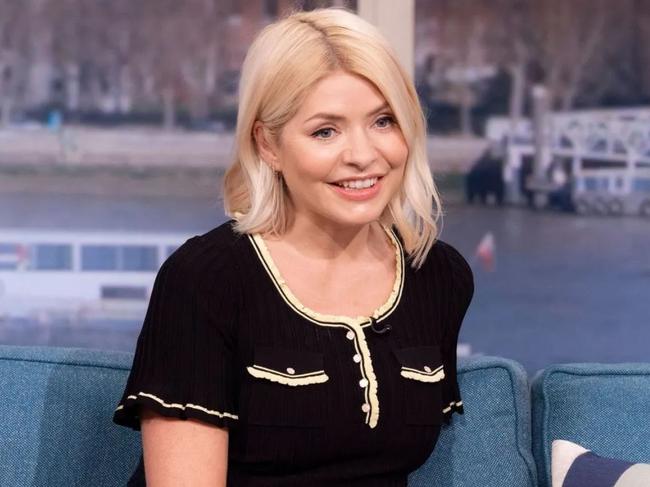 Holly Willoughby was forced into hiding.