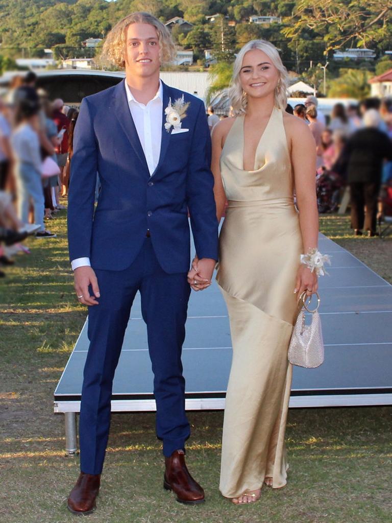 Maygen and Flynn at the St Ursula's College Formal.