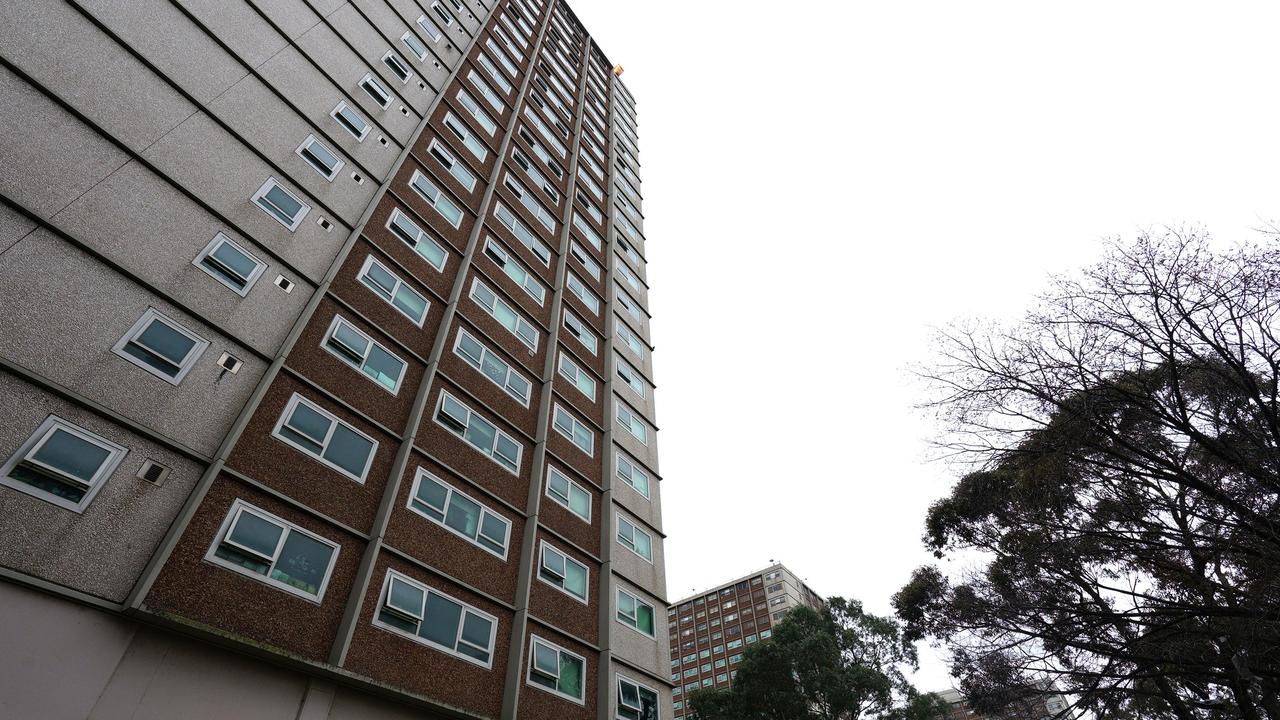 The room is situated next to social housing units. Picture: Luis Enrique Ascui/NCA NewsWire