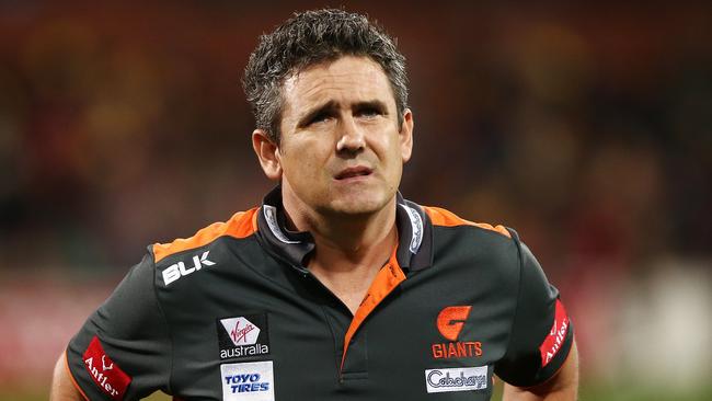 GWS coach Leon Cameron has pressure and expectation of a different kind. Picture: Getty Images