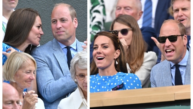The previous afternoon the Duchess of Cambridge made her 2022 debut at Wimbledon with William by her side. Picture: Karwai Tang / Getty Images.