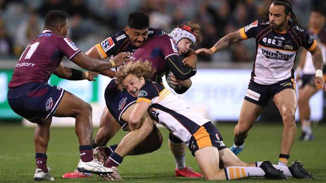 Queensland flanker Fraser McReight was the Reds’ best player in the title decider