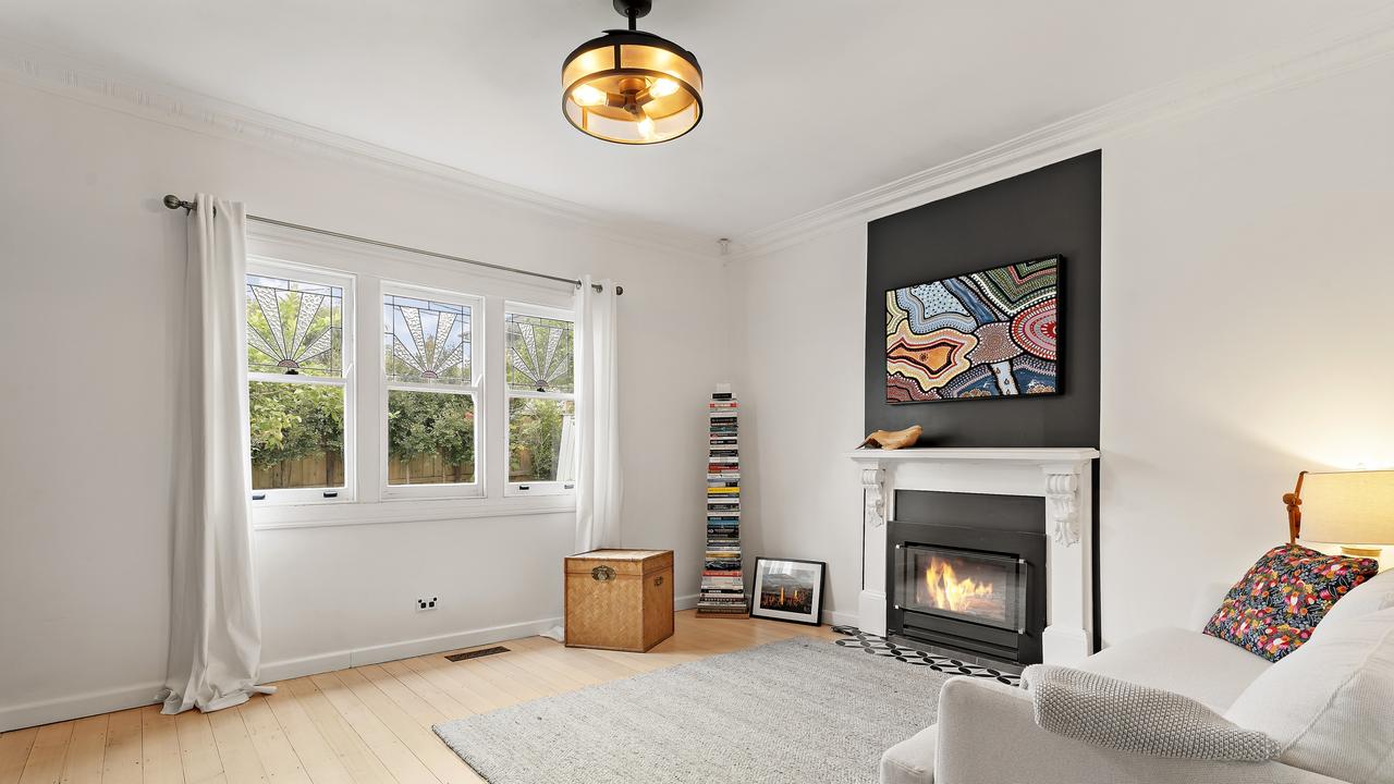 Bright, open-plan living area offers modern comfort in Yarraville.