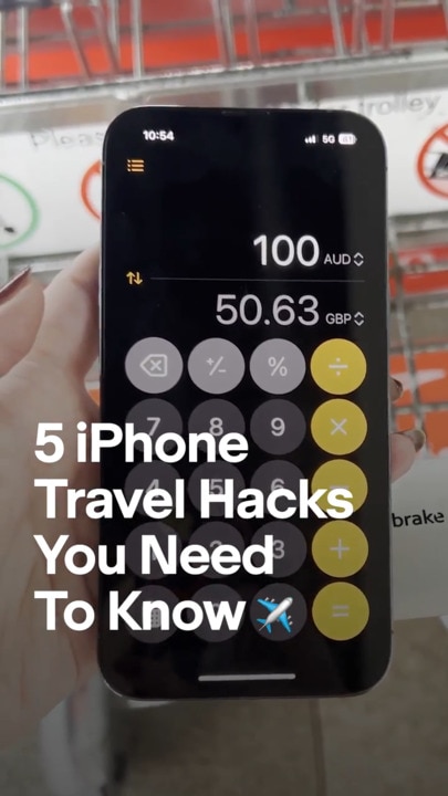 iPhone travel hacks you need to know