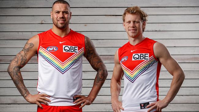 ‘We respect anyone’: Swans all in on pride jersey
