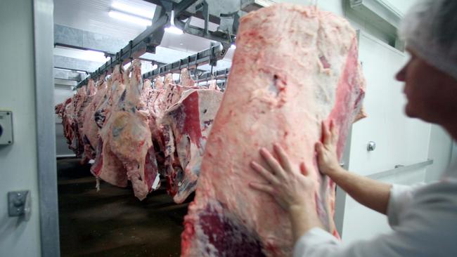 A Pakenham abattoir was the site of a suspected stabbing