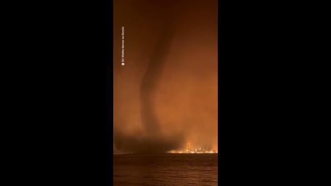 Fire tornado in Canada is an apocalyptic sight