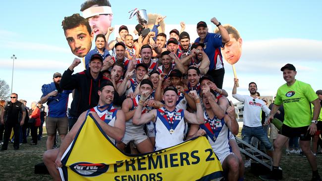 West Preston-Lakeside has ended an eight-year premiership drought in Division 1.