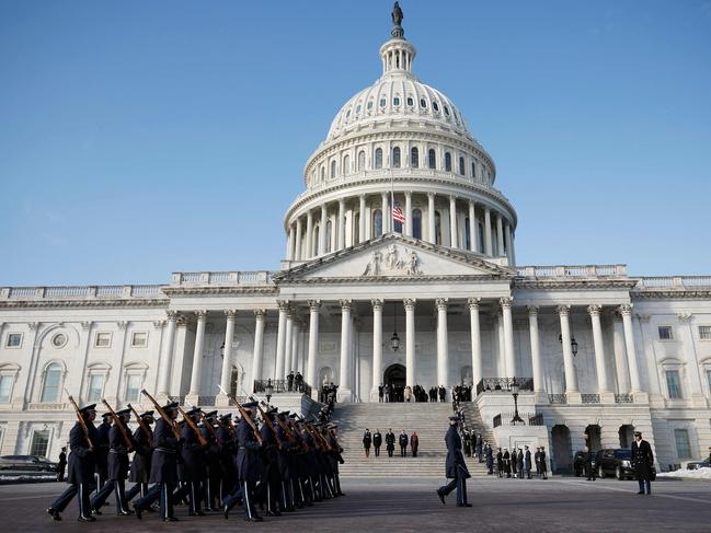 Mr Trump is due to be sworn in at the US Capitol on January 20. Picture: AFP