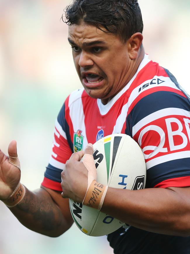 Gi is looking forward to taking on Latrell Mitchell. (Brett Costello)