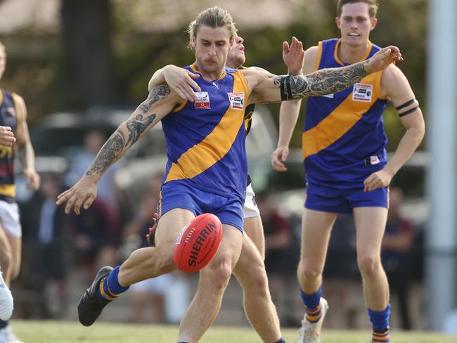 Jayden Depace was one of Lilydale’s best players. Picture: Stuart Milligan