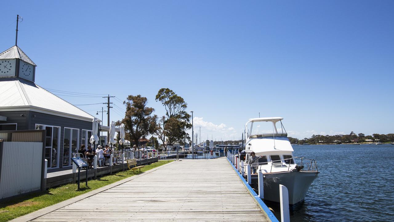 Pier 70 in Paynesville is impeccably located with waterfront views. Picture: Destination Gippsland