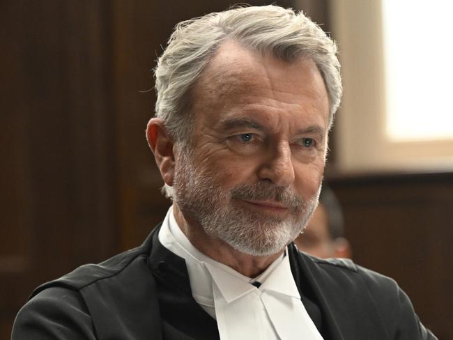 Sam Neill as BRETT COLBY, The Twelve Season 2 - Photograph by David Dare Parker