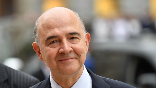 (European Union Commissioner for Economic and Financial Affairs, Taxation and Customs Pierre Moscovici. (AFP PHOTO)