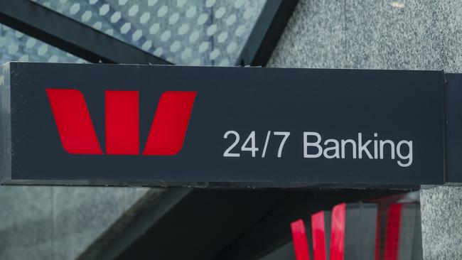 BRISBANE, AUSTRALIA - NewsWire Photos - JANUARY 10, 2025: A generic photo of WESTPAC Bank signage in the Brisbane CBD.Picture: NewsWire / Glenn Campbell