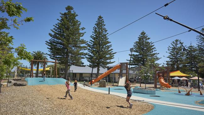 Playground at West Beach Parks. Picture: Matt Loxton