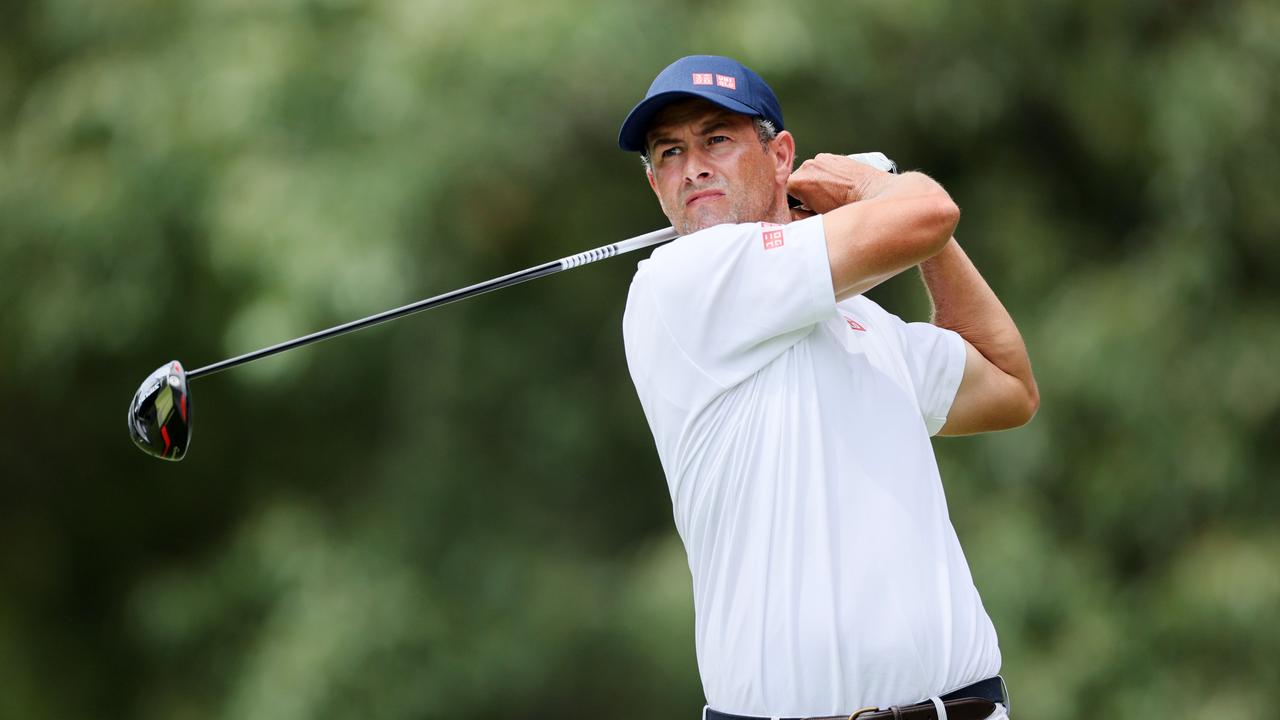 Adam Scott is the only player from outside the initial top 70 in the FedEx Cup playoffs to qualify for the Championship in Atlanta. Photo: Getty Images