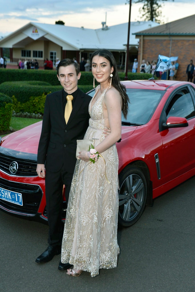 Tom Provest and Shaelee Archibald at Concordia formal at Redlands campus, Thursday, November 16, 2017. Picture: Kevin Farmer