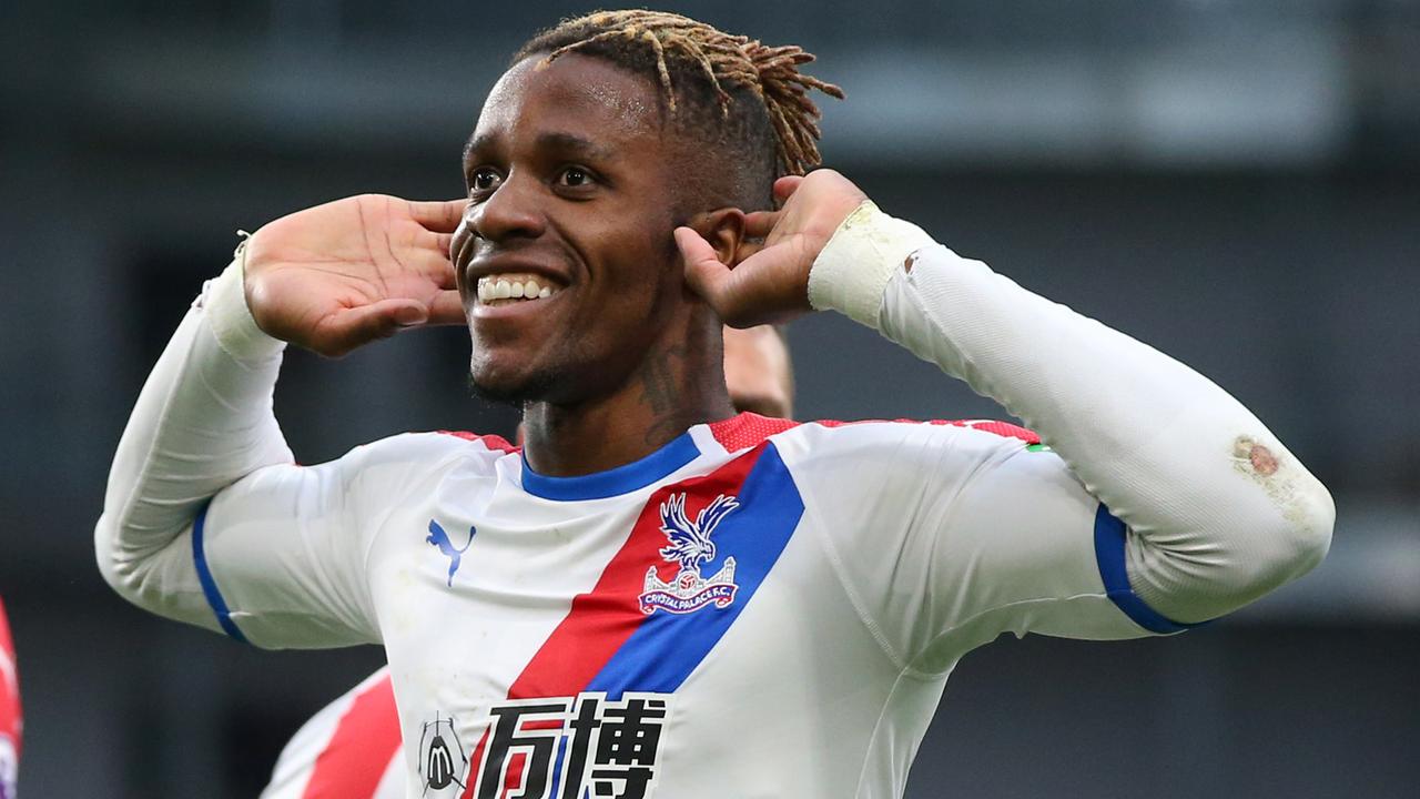 Everton have confirmed that no second bid for Wilfried Zaha has been made.