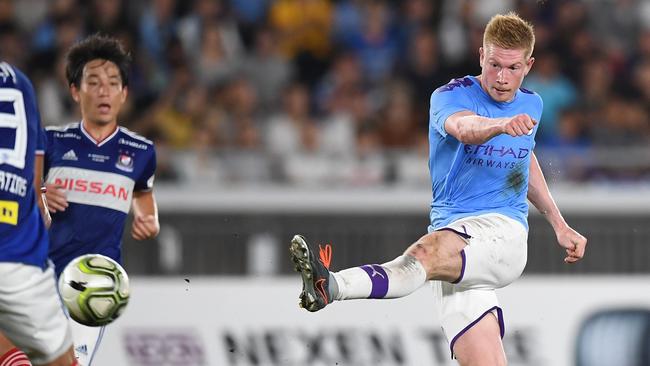 Kevin De Bruyne will be a key man for Manchester City this season. Picture: AFP