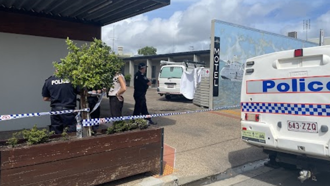 The North Australian Motel, Bowen, where a man was fatally shot by Police. Picture: Estelle Sanchez.