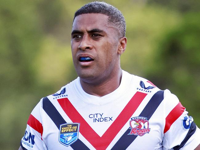 WEEKEND TELEGRAPH - 9/3/24MUST CHECK WITH PIC EDITOR BEFORE PUBLISHING - Penrith Panthers host Sydney City Roosters in reserve grade at ST MaryÃs this afternoon. Michael Jennings pictured. Picture: Sam Ruttyn